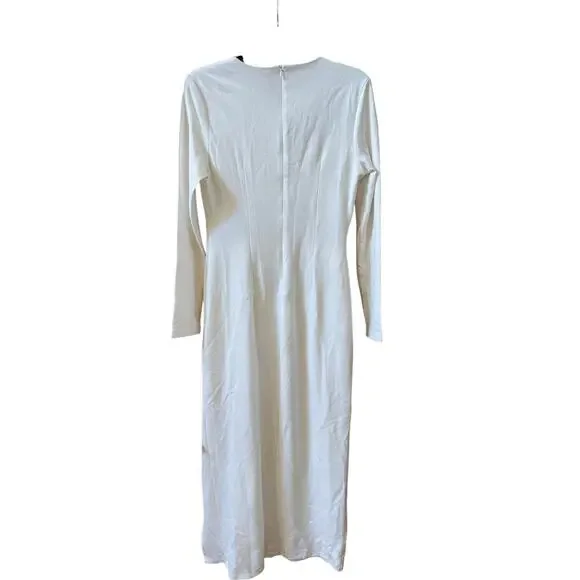 ELEXIAY Tife women’s Dress White size large (new) retail $325.00